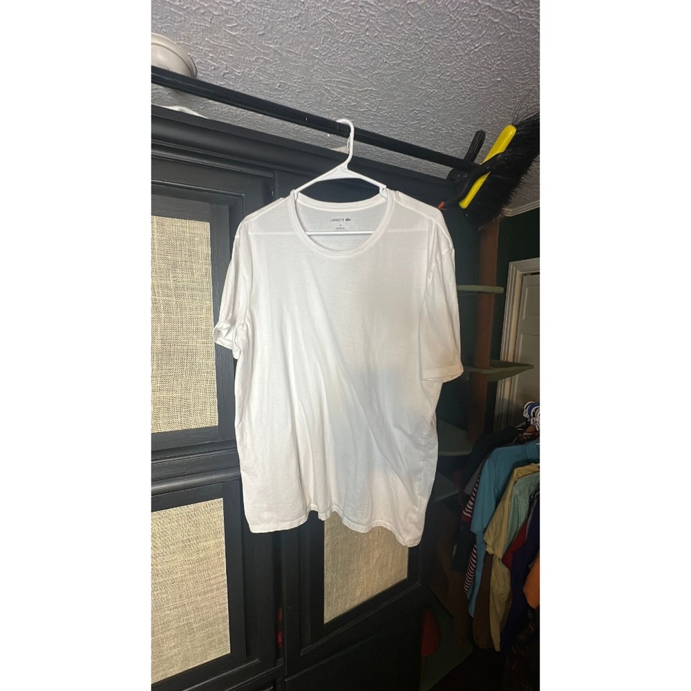 Lacoste 3XL white T-shirt 28